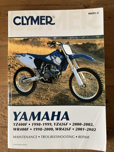 Clymer manual yamaha yz400f - manual-,