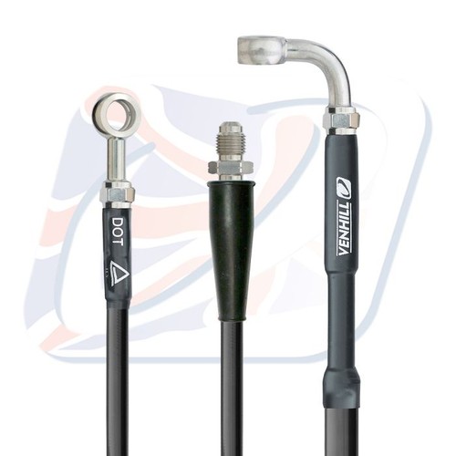 Venhill rear brake line black - venhill,