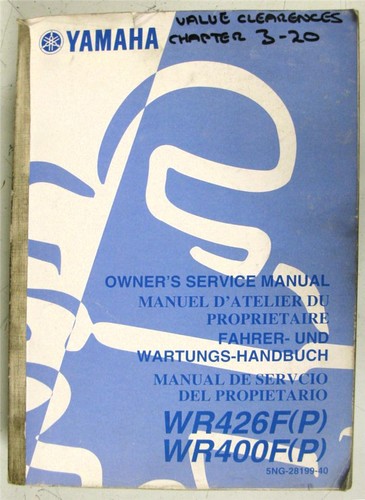 Yamaha wr426f wr400f - yamaha,